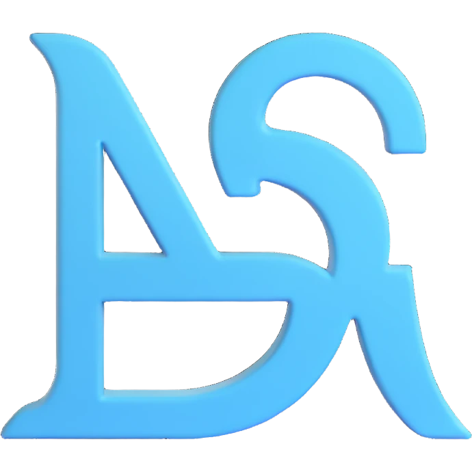 sigma symbol, 3D effect emoji