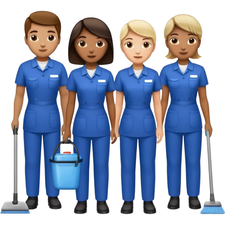 hotel cleaners emoji