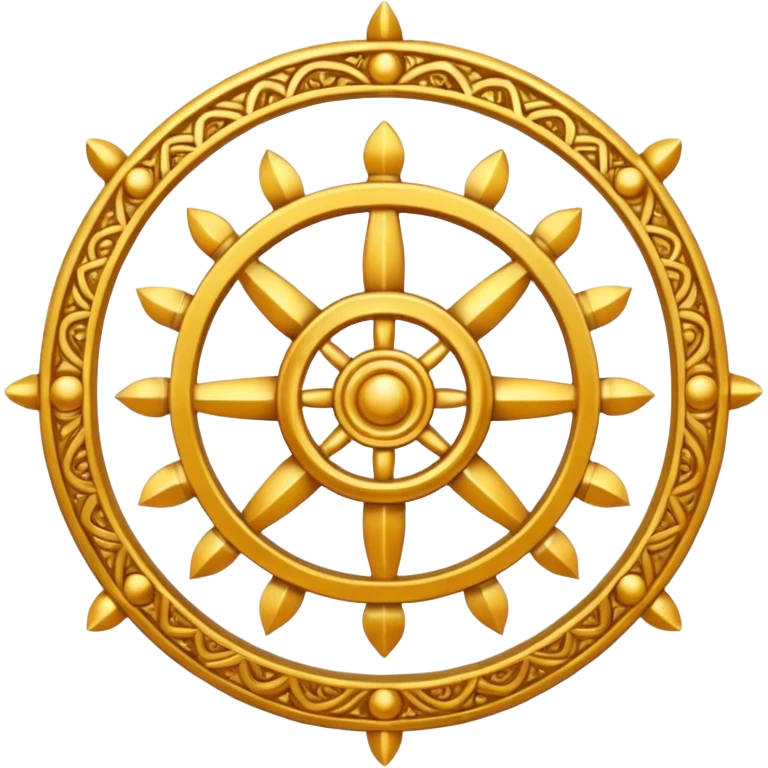 dharma wheel emoji