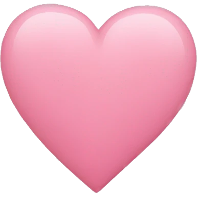 Pink heart emoji