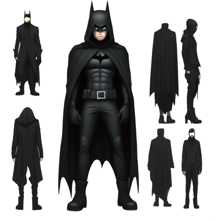rick owen batman emoji