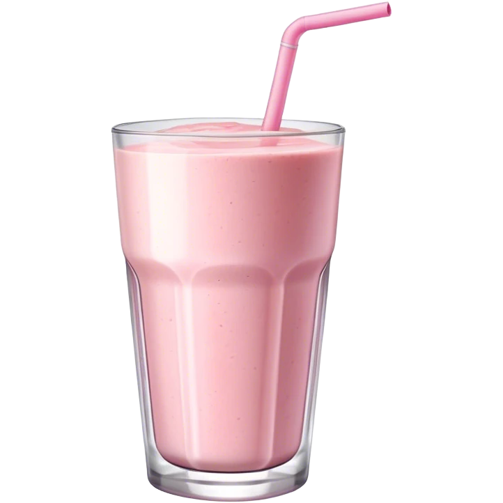 pastel pink smoothie emoji