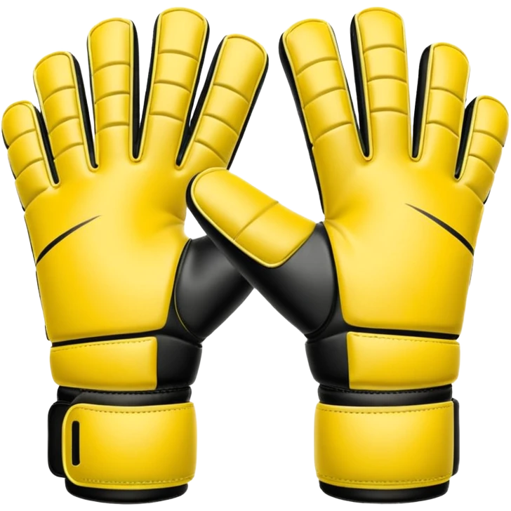 Football goalkeeper gloves emoji