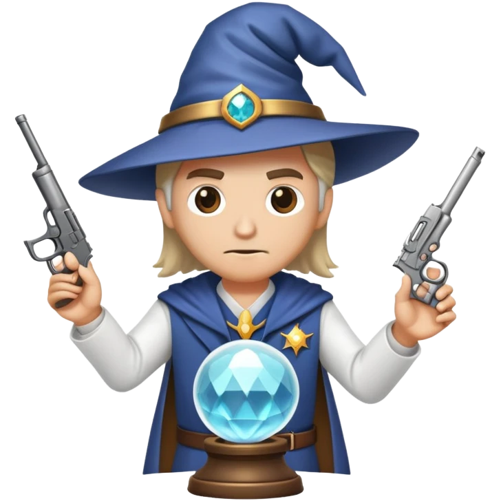 🧙‍♂️🪖🥼🧬🔮🔫 emoji
