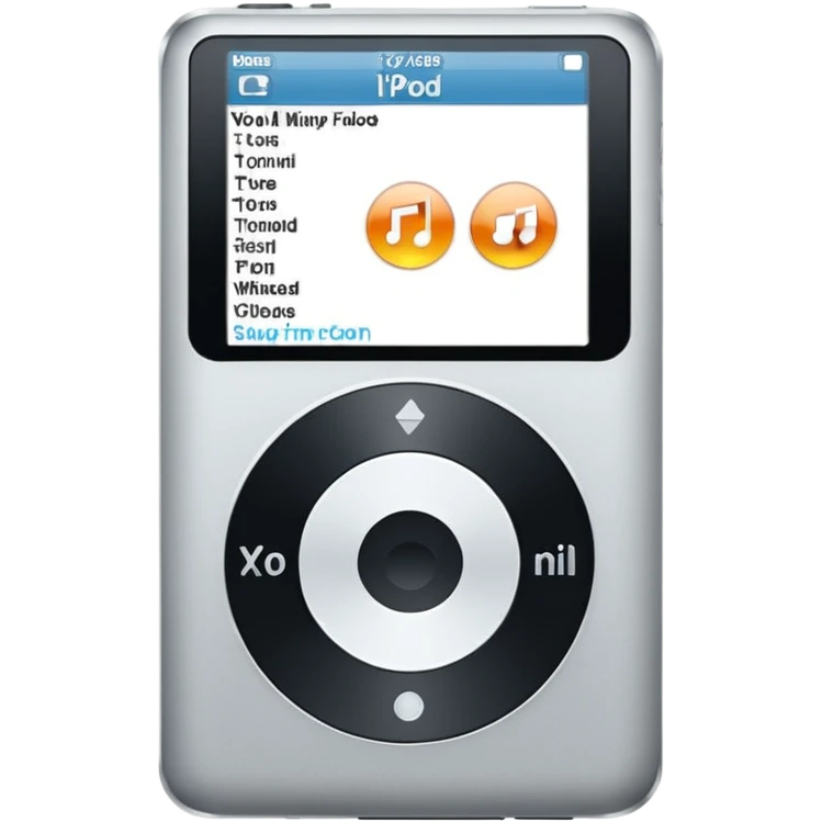 Apple iPod Classic emoji