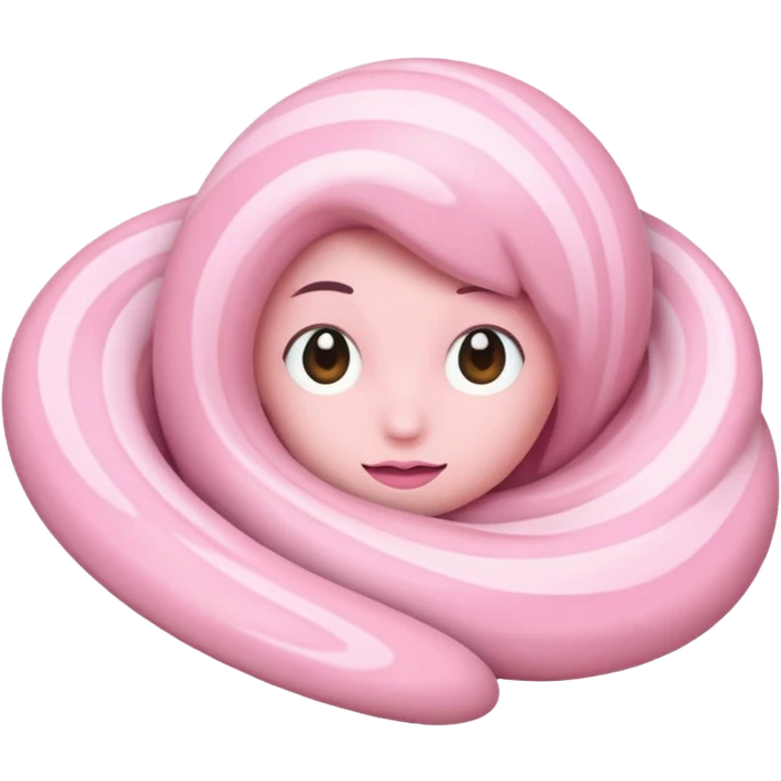 pink earth emoji