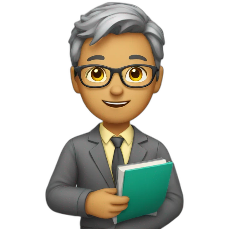 cat teacher emoji