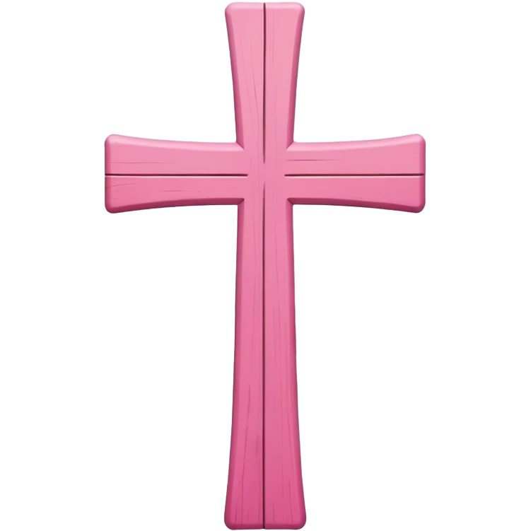 pink cross emoji