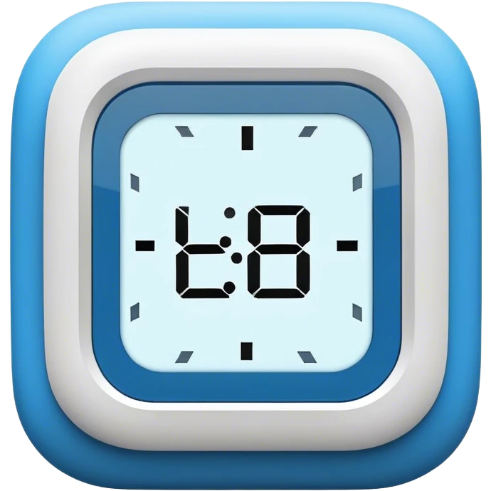 A Digital LED clock displaying the numbers 11:11 in blue  emoji