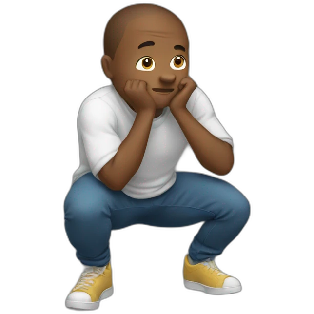 squat emoji