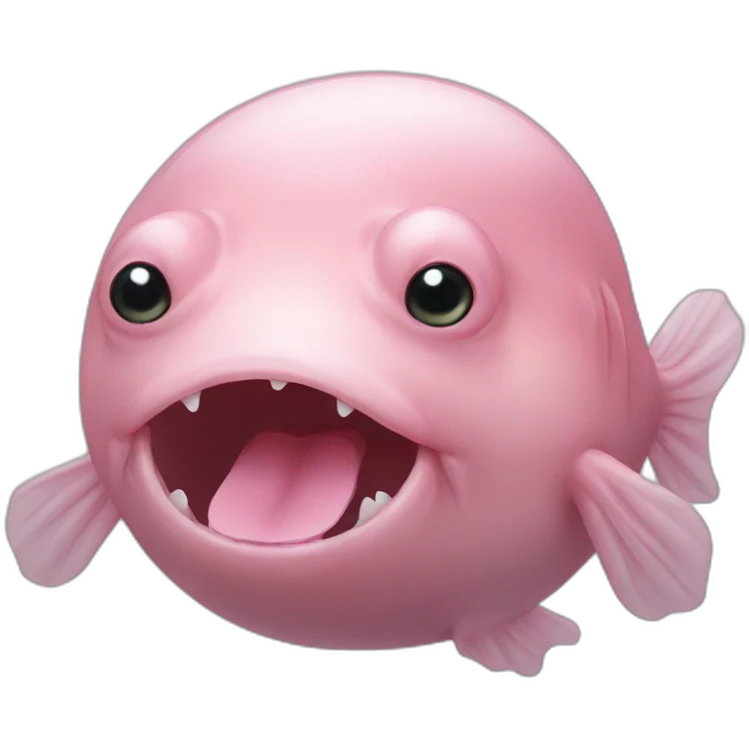 Blobfish emoji