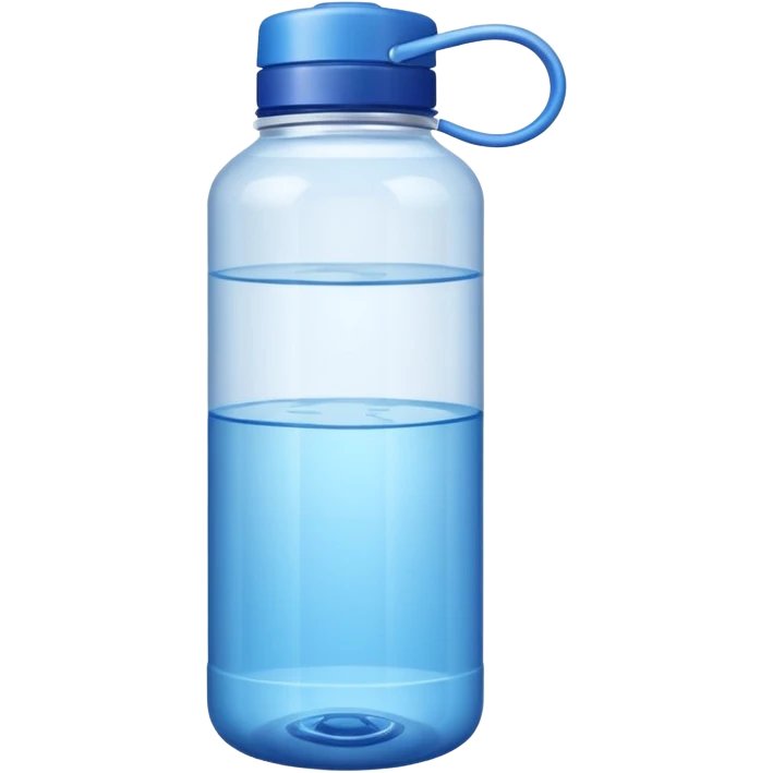 Fiji water bottle emoji