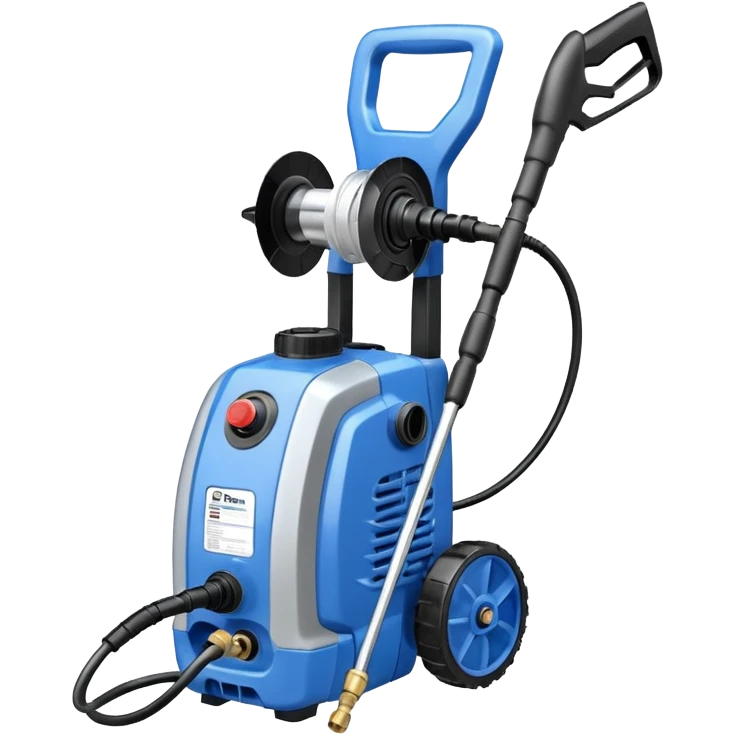 A gas pressure washer emoji