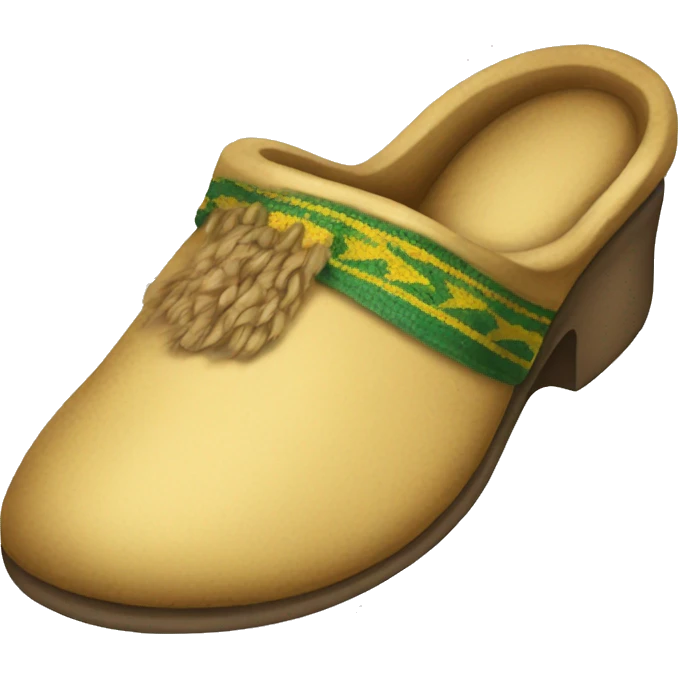 Brazilian slipper emoji