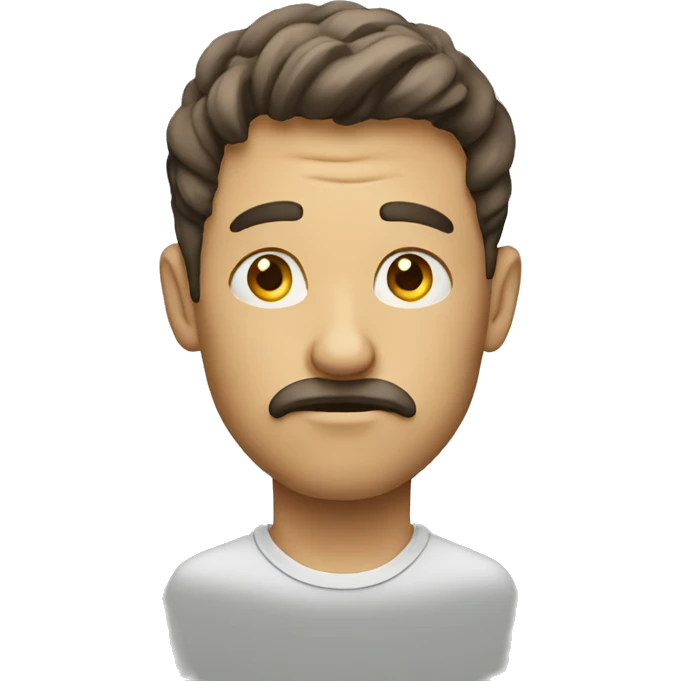 thinking man emoji