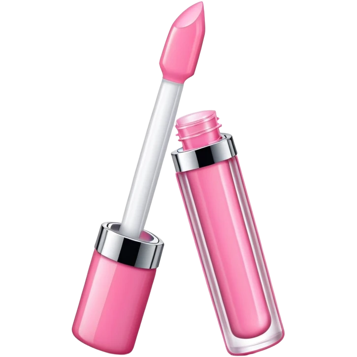 pink lip gloss tube emoji