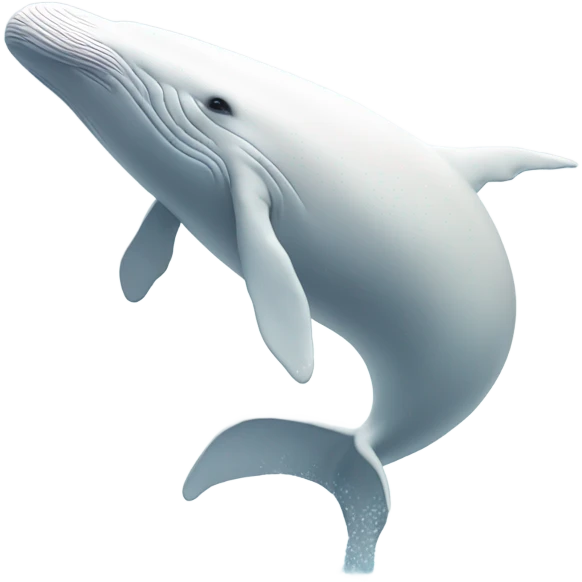 white whale , underside emoji