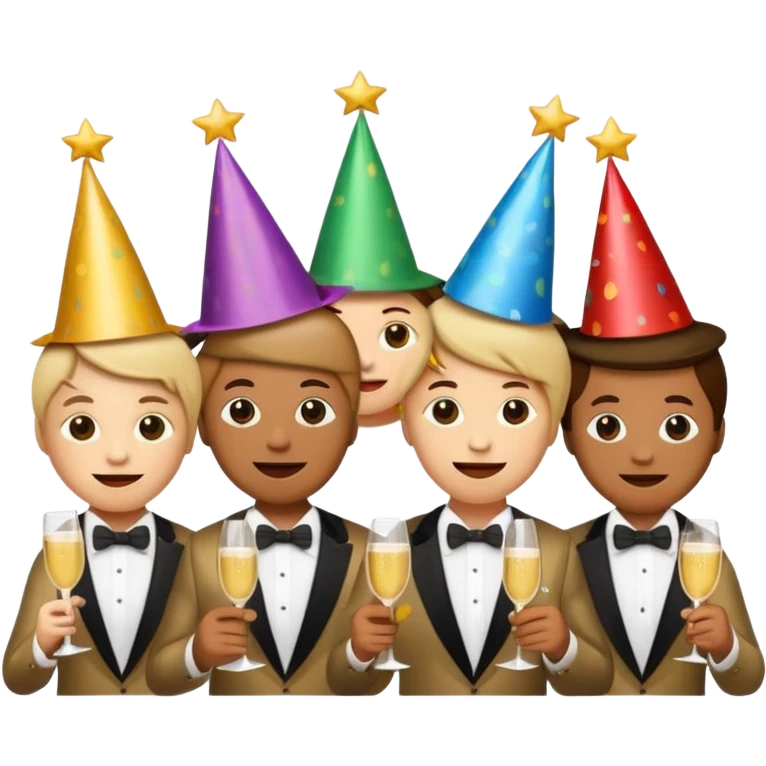 emoticon party emoji