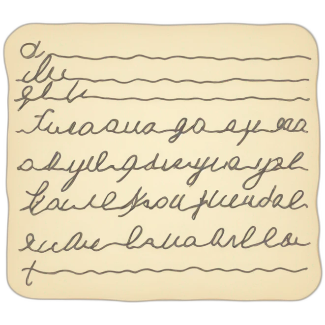 handwriting emoji