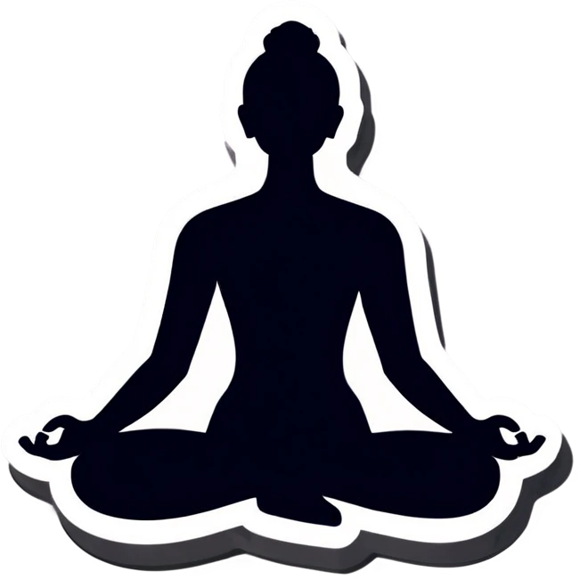 Yoga zen emoji