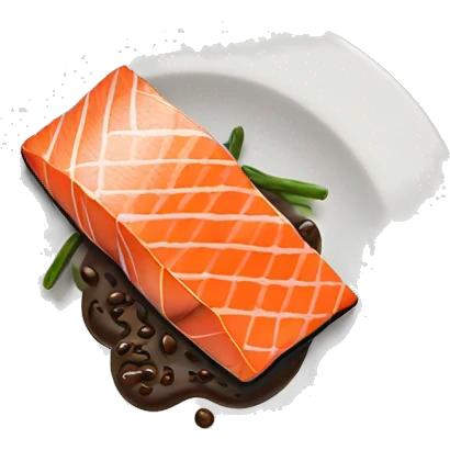 grilled salmon and espresso emoji