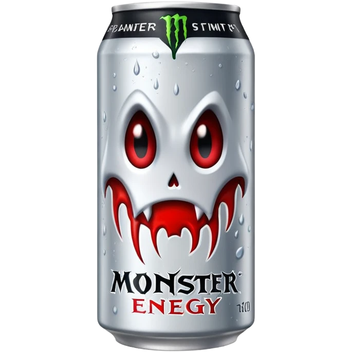white monster, the drink emoji
