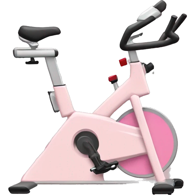light pink stationary bike emoji