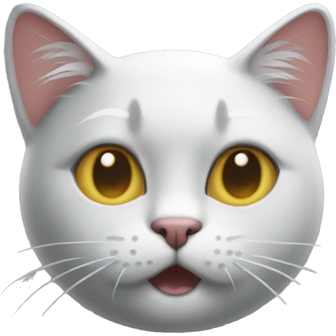 Can you make a chilling cat emoji