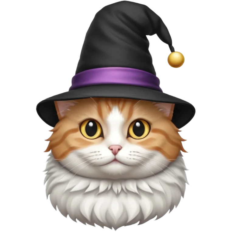 mèo đội nón ảo thuật emoji