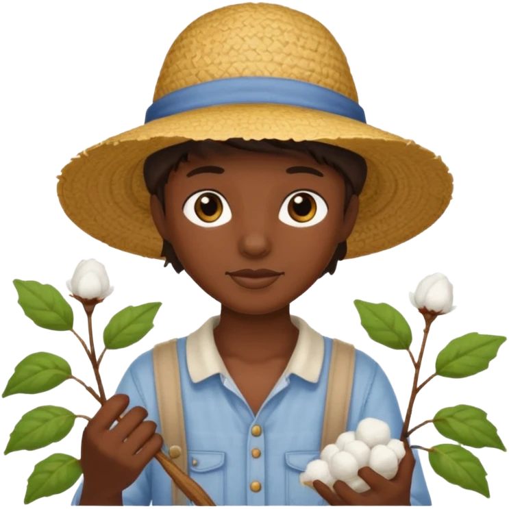 Cotton picker emoji