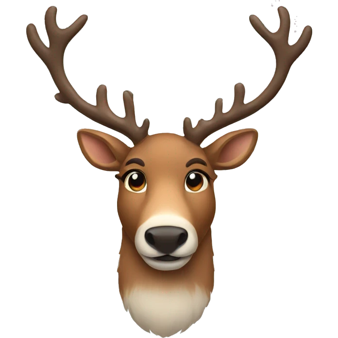 Reindeer emoji