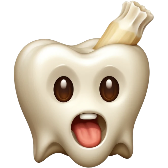 Something stuck in tooth  emoji
