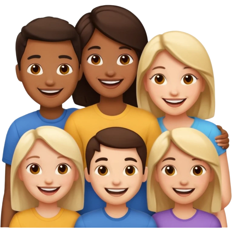 Friends talking emoji