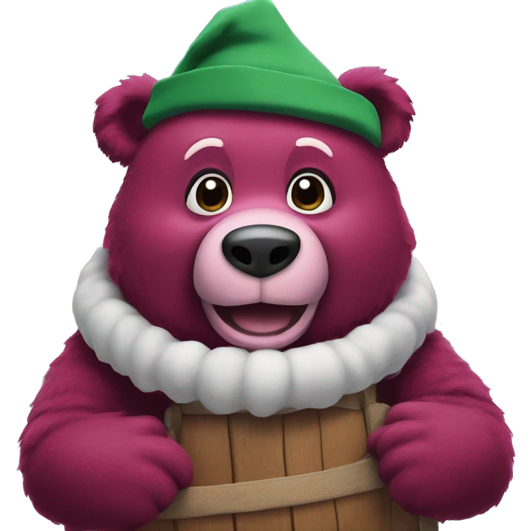 Lotso in Santa clauss emoji