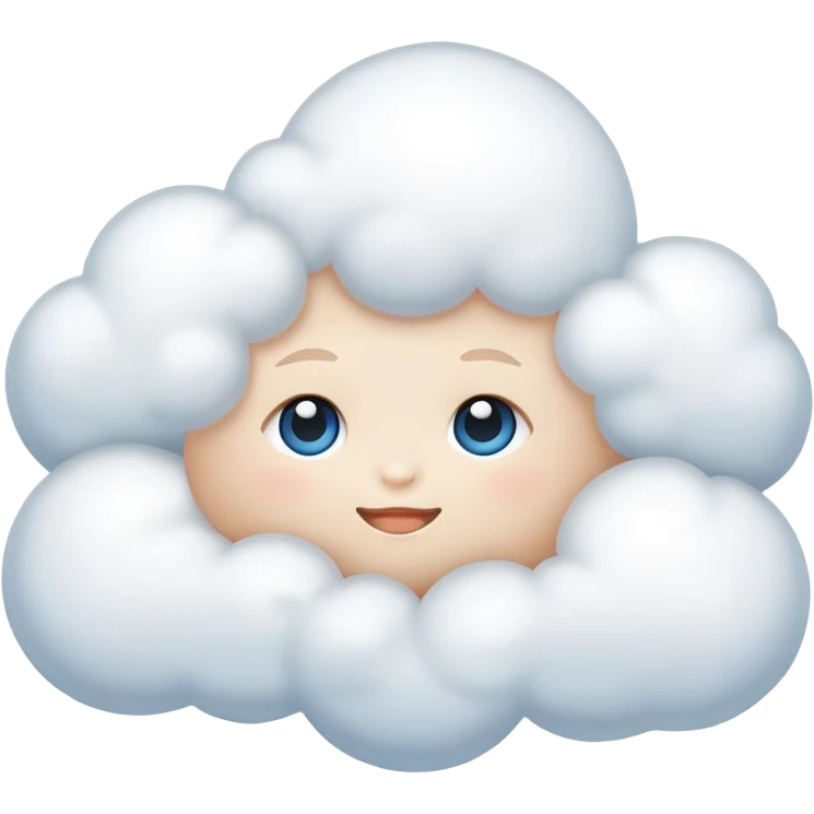 blank cloud nude emoji