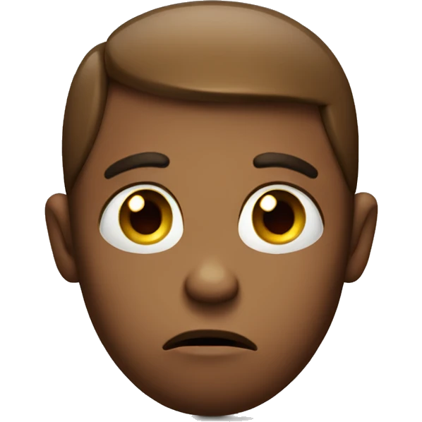 sad candy emoji