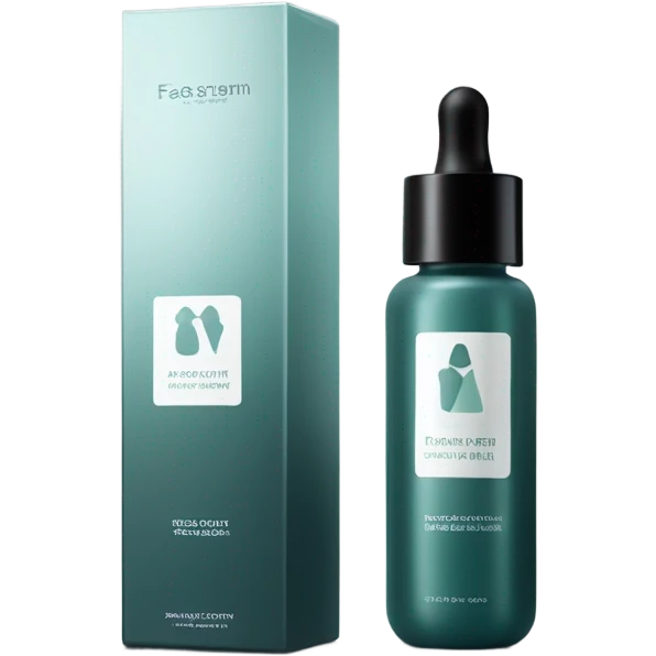 beautiful bottle of face serum emoji