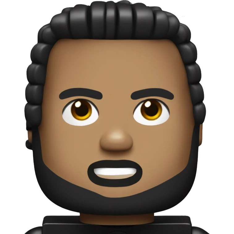 THE WEEKND lego full body emoji