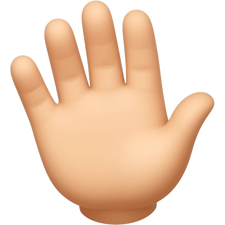 Hi five emoji