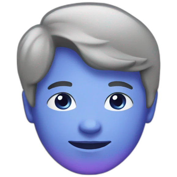 gradient blue violet emoji