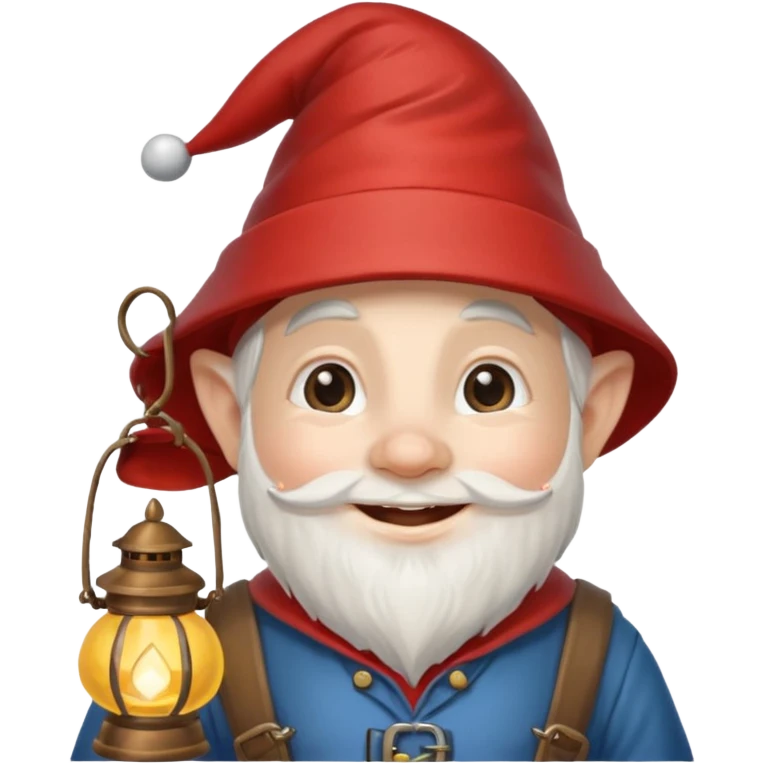 gnome with lanthern emoji