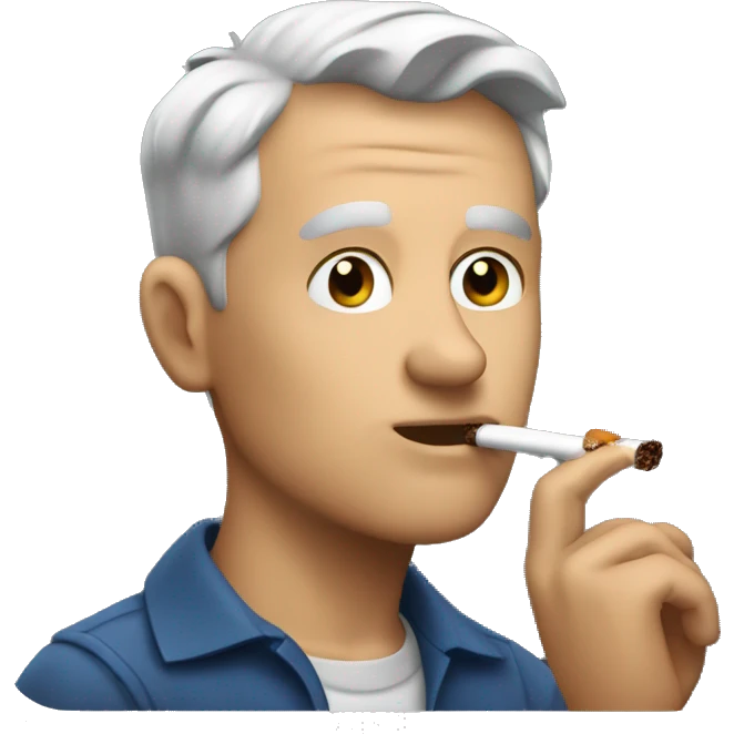 Scott cam smoking a cigarette emoji