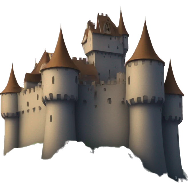 Sad castle emoji
