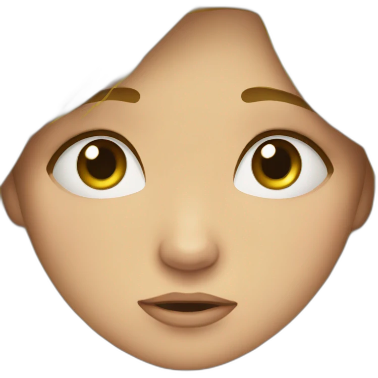 Girl crying emoji
