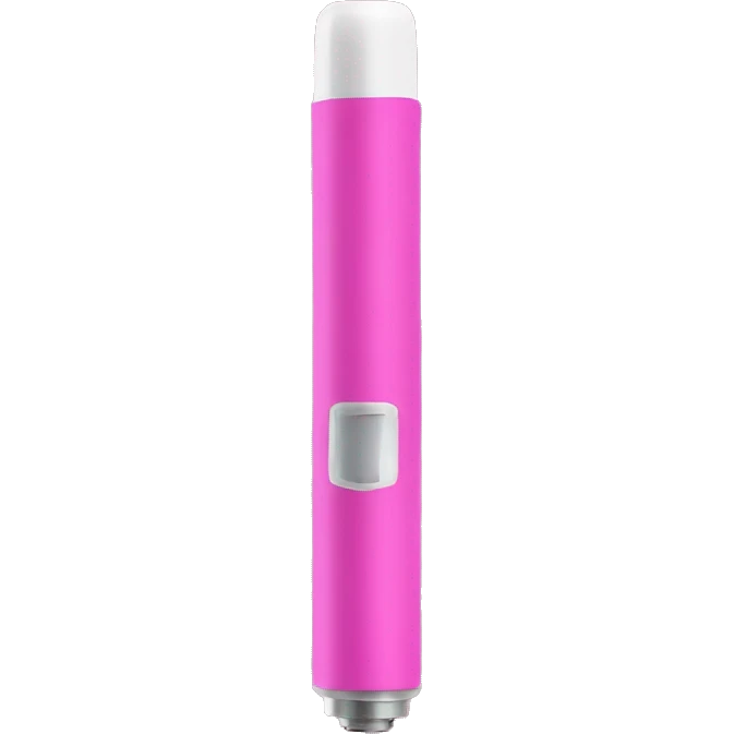 disposable pink vape emoji