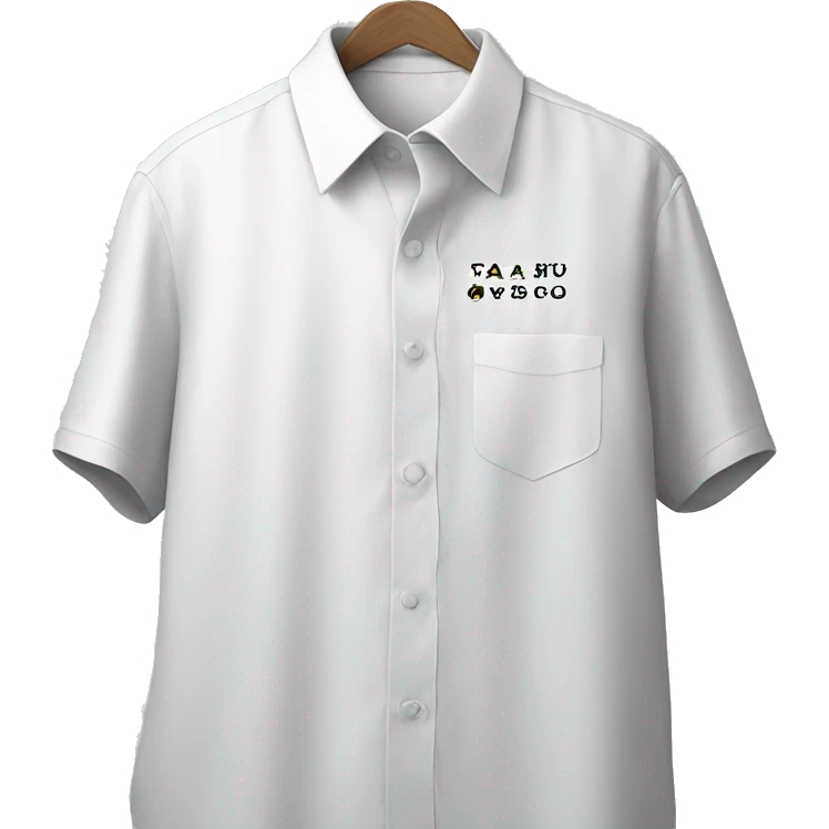 TCS written on shirt emoji