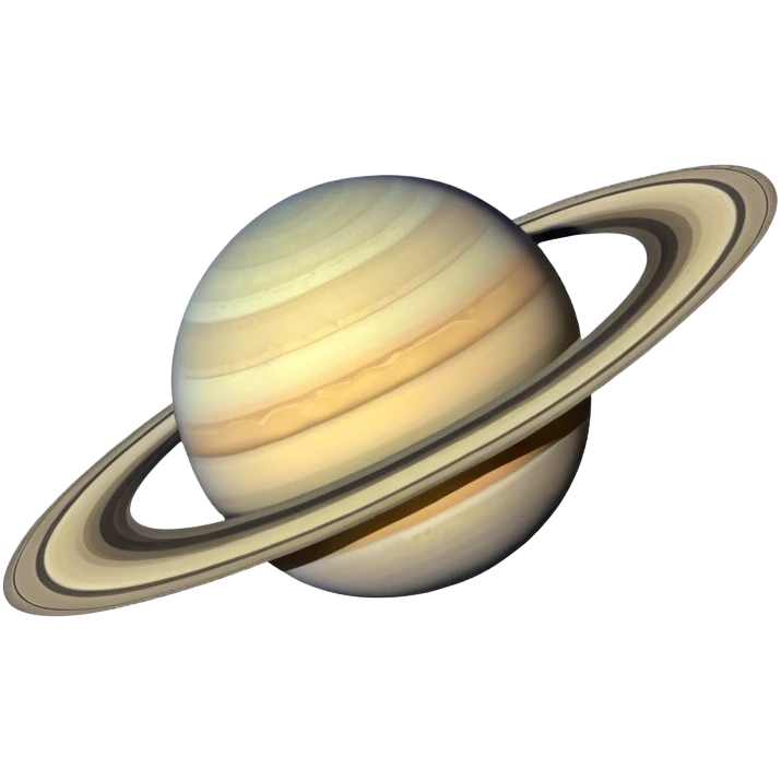 Planet Saturn emoji