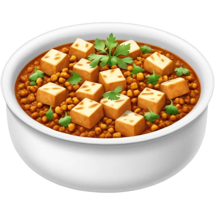 Paneer keema dish emoji