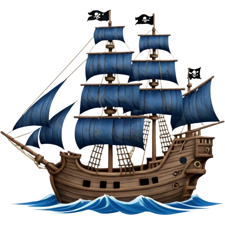 pirate ship emoji
