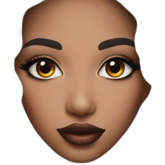 morgane makeup emoji